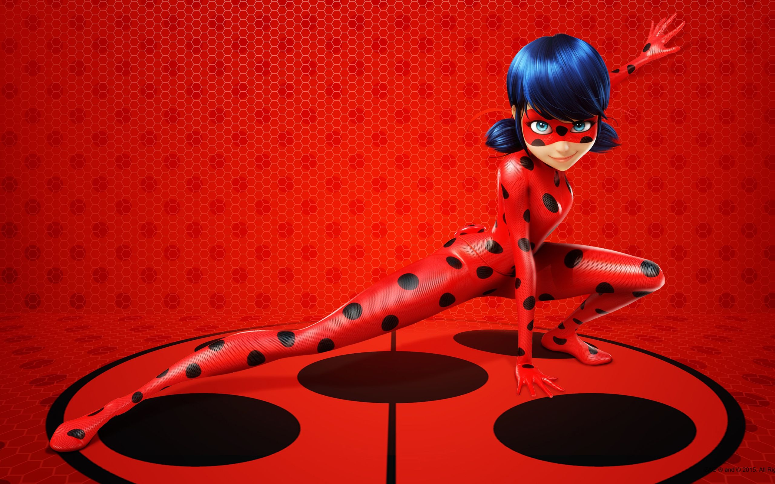 Photos Miraculous Ladybug Girls Cartoons Legs Masks 2560x1600