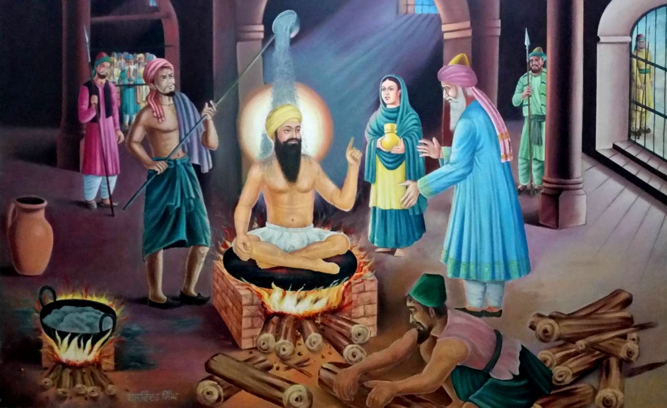 Guru Arjan Dev Ji Martyrdom