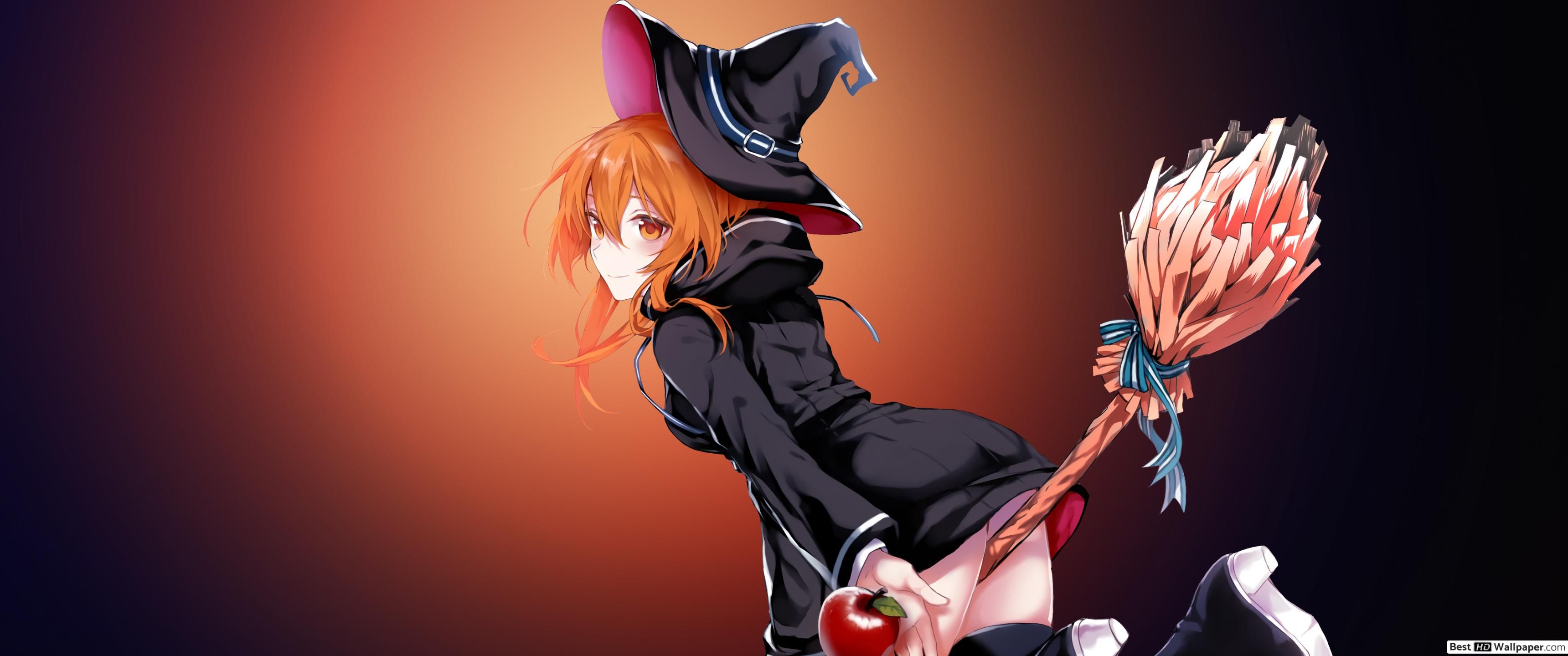 Witch Girl Anime HD wallpaper download
