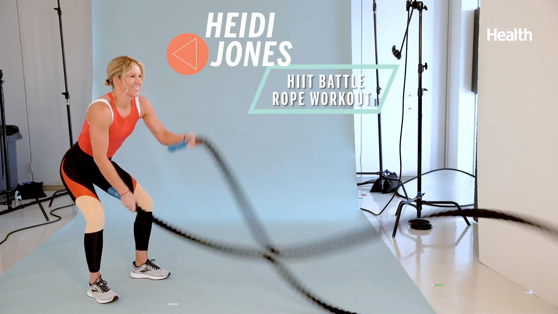 Try This Battle Rope Exercise For A Full Body Cardio Workout