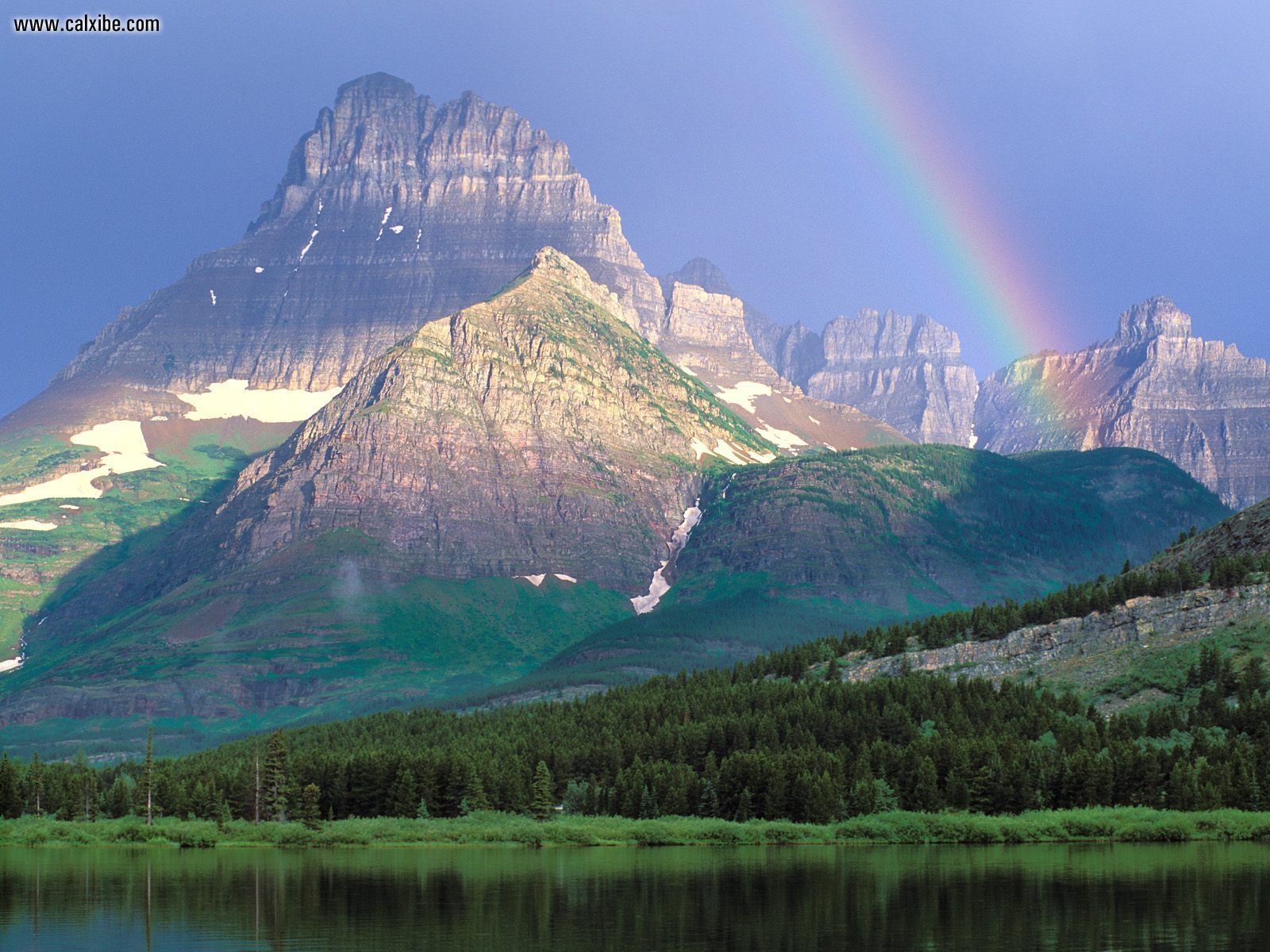 Nature: Swiftcurrent Lake Glacier National Park Montana, picture