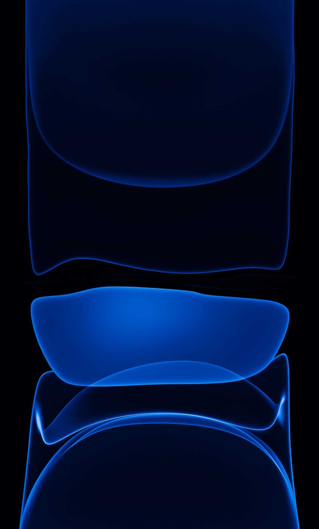Ios 13 Dark Blue HD Wallpaper (1280x2120)
