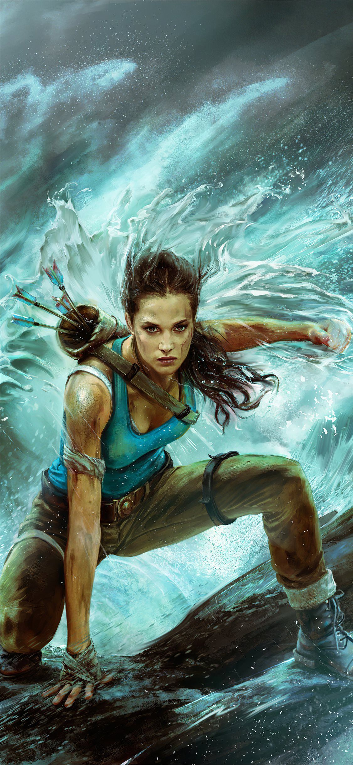 Tomb Raider Lara Croft Magical Eyes 4K Wallpapers