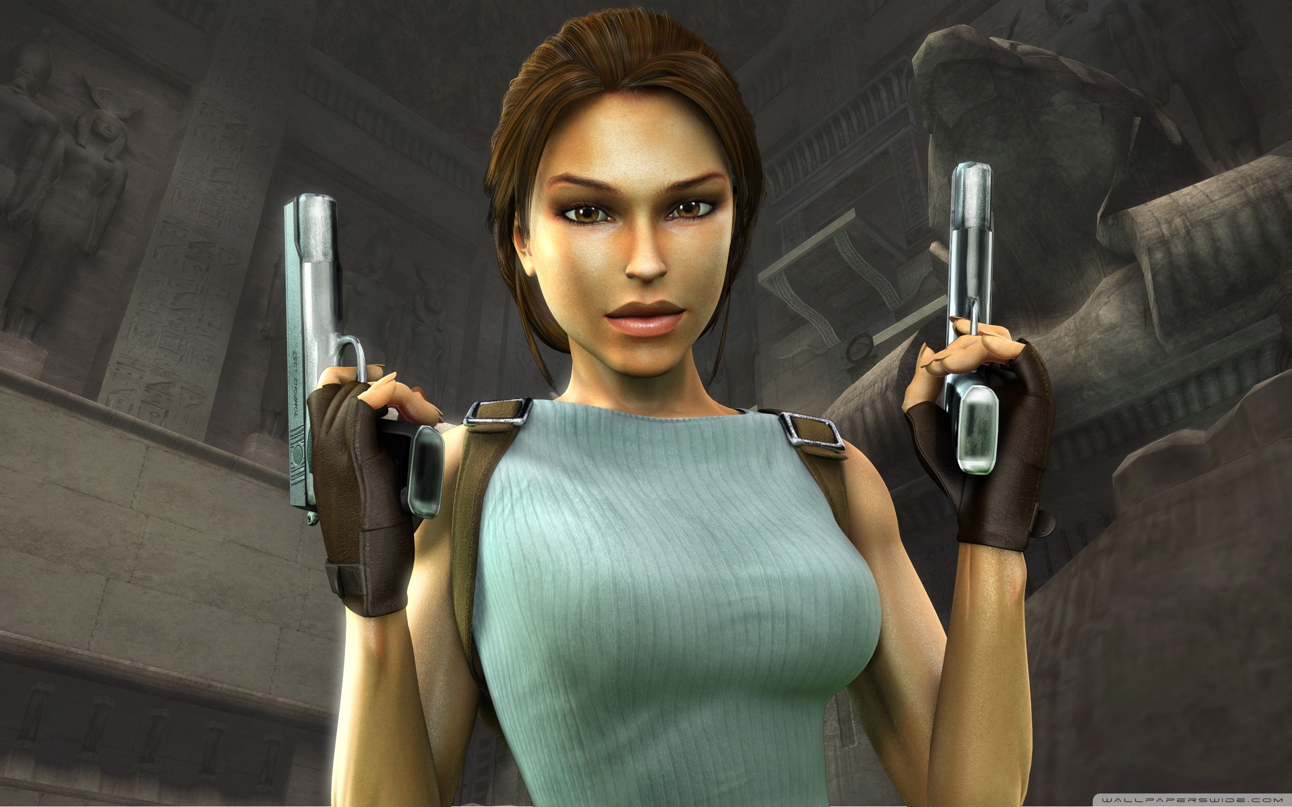Tomb Raider Anniversary Lara Croft Ultra HD Desktop Background