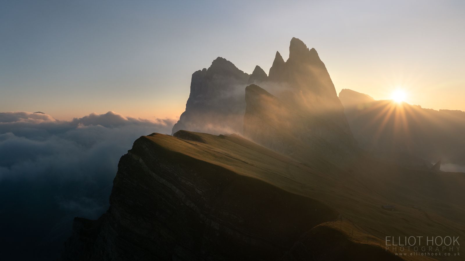 The Dolomites: Seceda Hook Photography