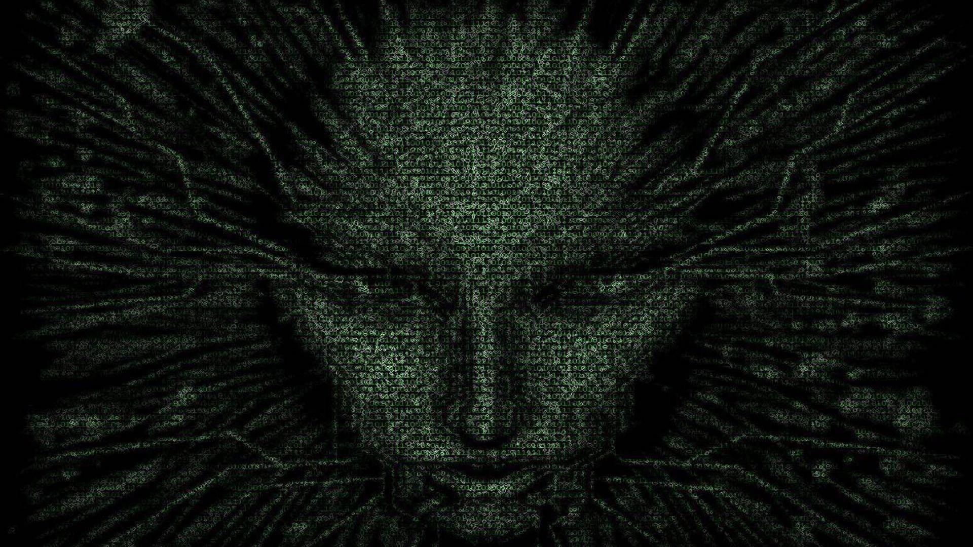 abstract, #System Shock #video games, #face, #Shodan, wallpaper