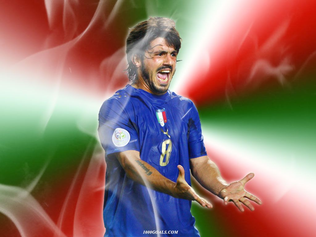 Famous Soccer Players wallpaper: Gennaro Gattuso qualty wallpaper