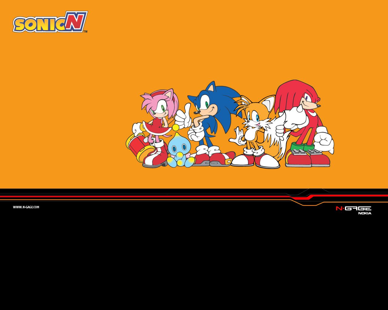 Sonic Advance (2003) promotional art