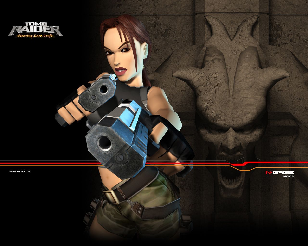 Tomb Raider (2003) promotional art