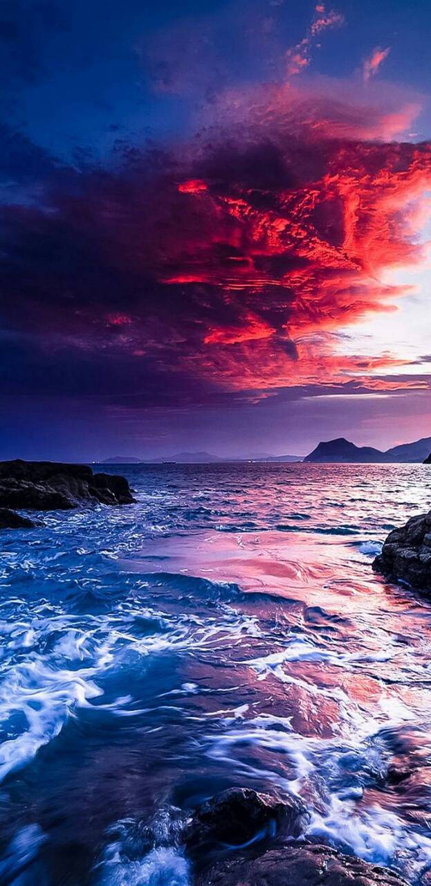 Sunset Ocean wallpaper
