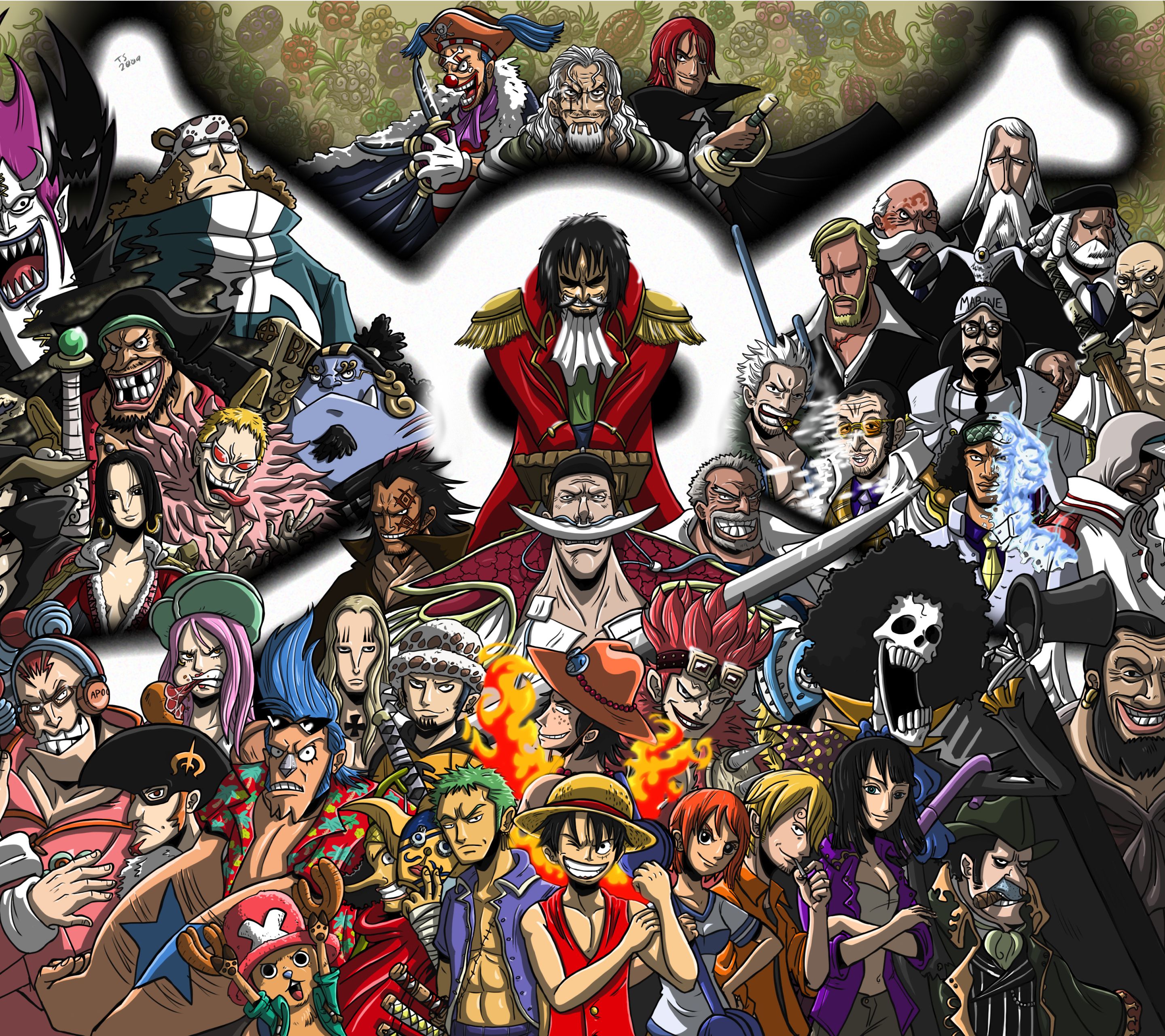 Unique Anime One Piece HD Wallpaper for S7 Edge