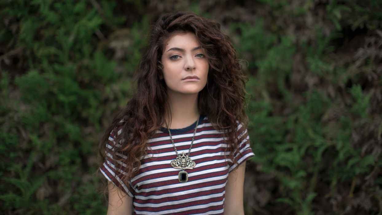 Photography Girl Woman Model Portrait Lorde Singer Face Curly Hair