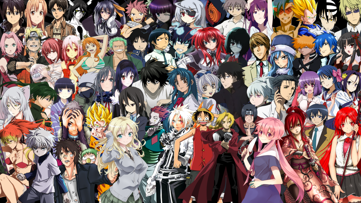 Anime Characters All Wallpapers - Wallpaper Cave