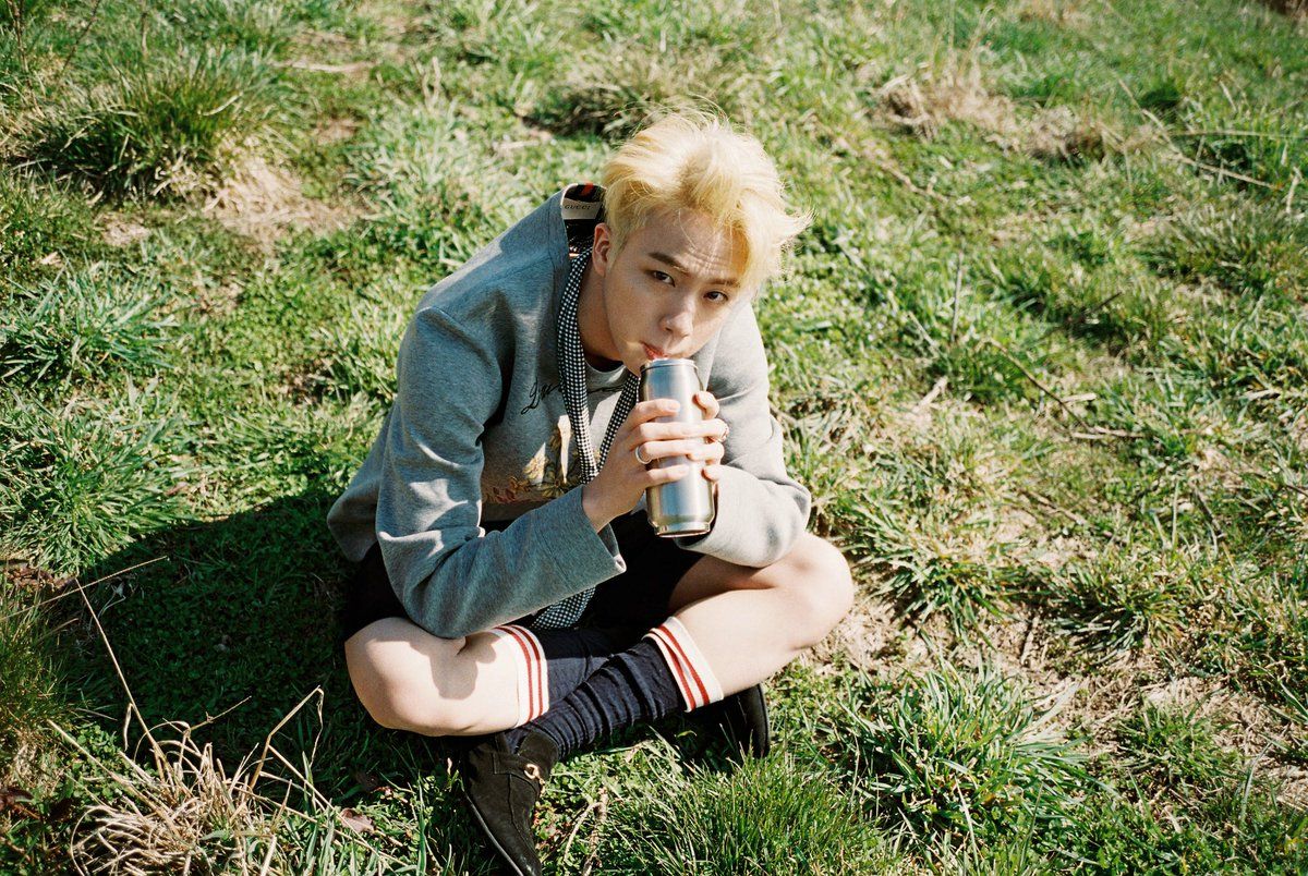 Wow! BTS' Jin Looks Stunning with Blonde Hair!