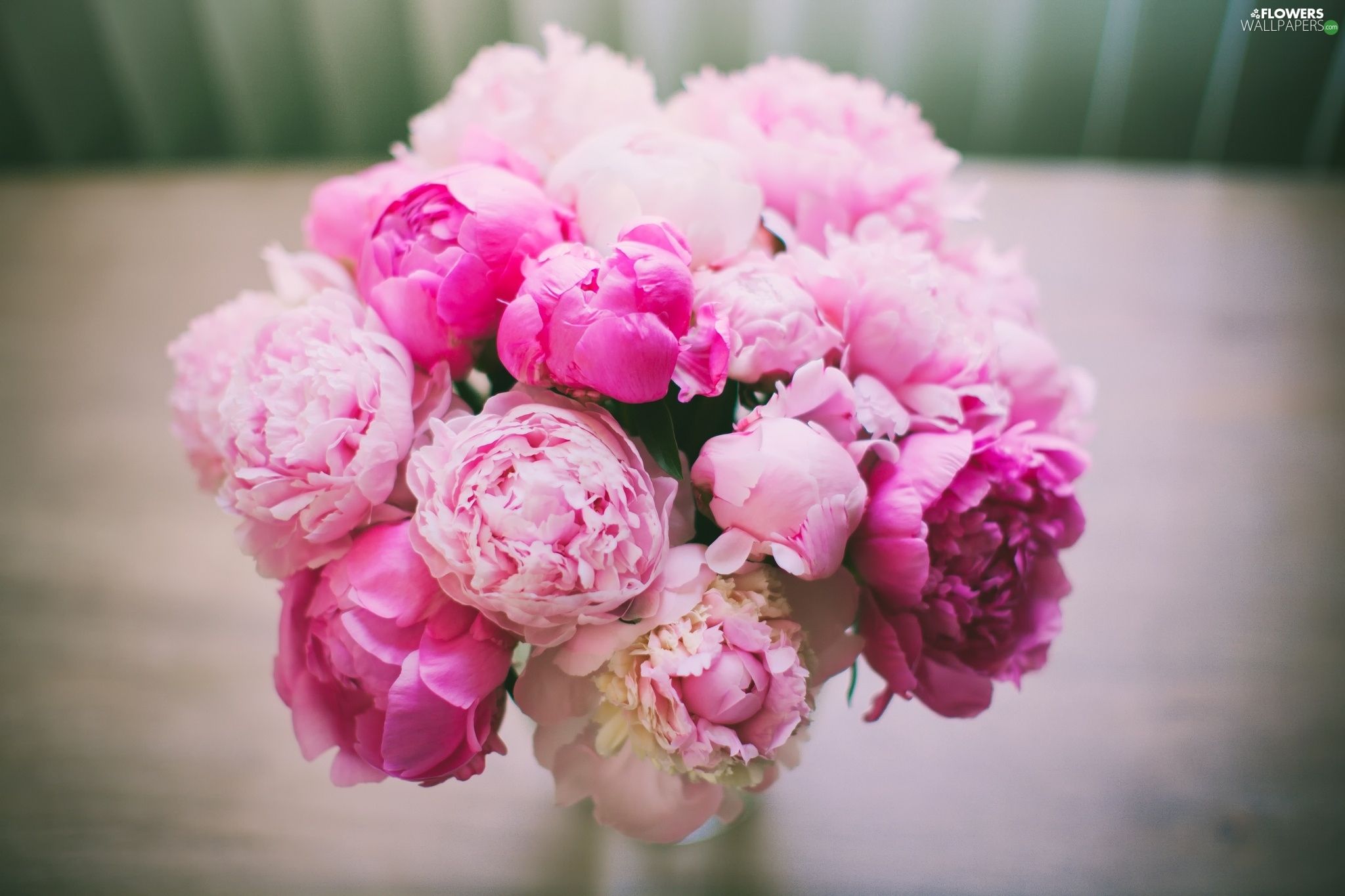 bouquet, Pink, Peonies, Flowers wallpaper: 2048x1365