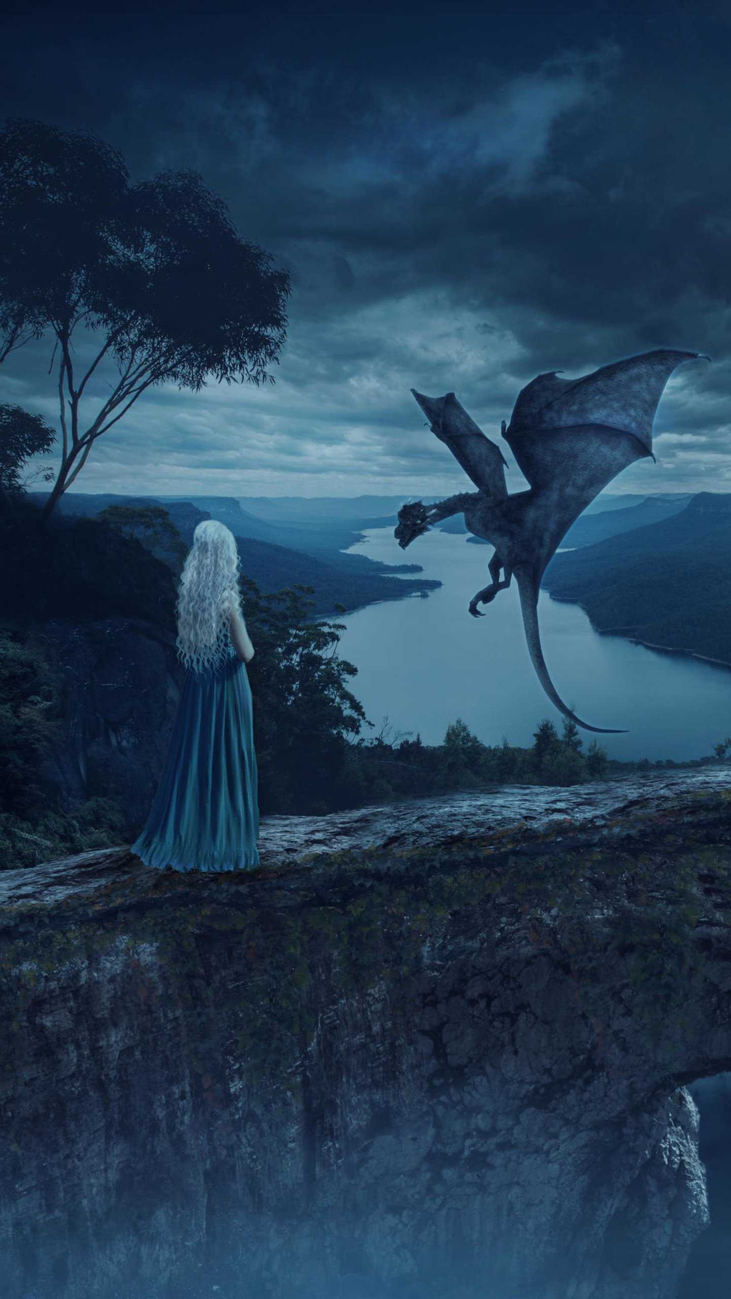 Dragons Mother Game of Thrones HD Wallpaper (1440x2560)