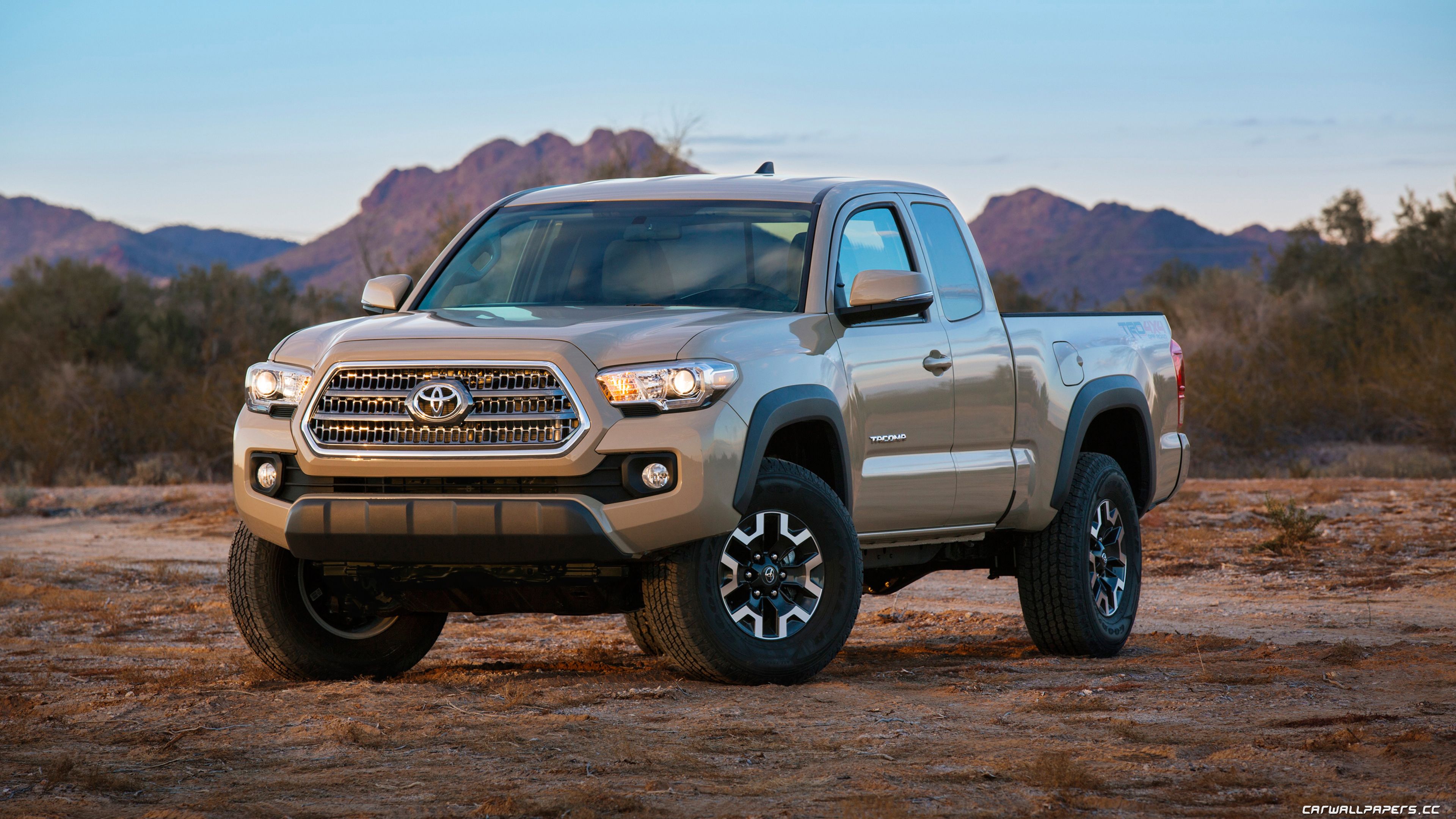 Cars Desktop Wallpaper Toyota Tacoma TRD Off Road Access Cab