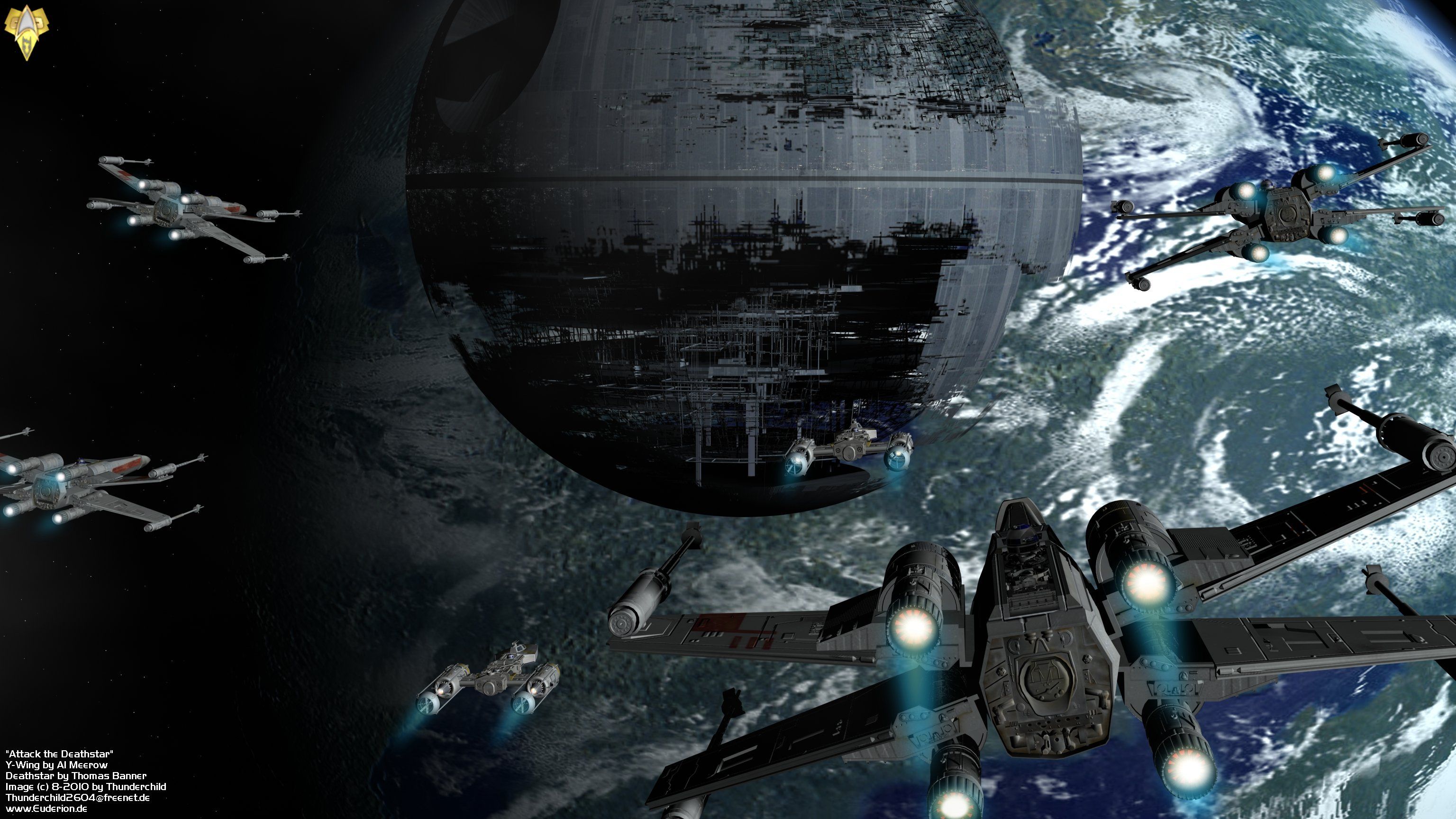Attack the Deathstar HD Wallpaper. Background Imagex1728