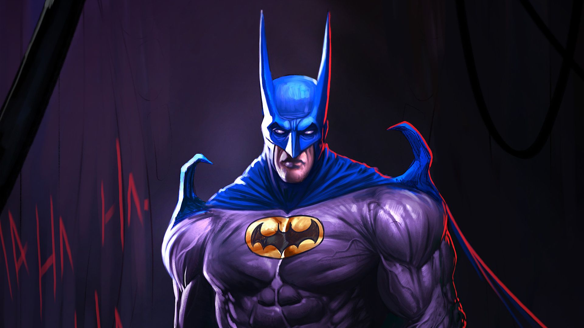 Comics Batman Joker Concept Art DC Comics HD Wallpaper