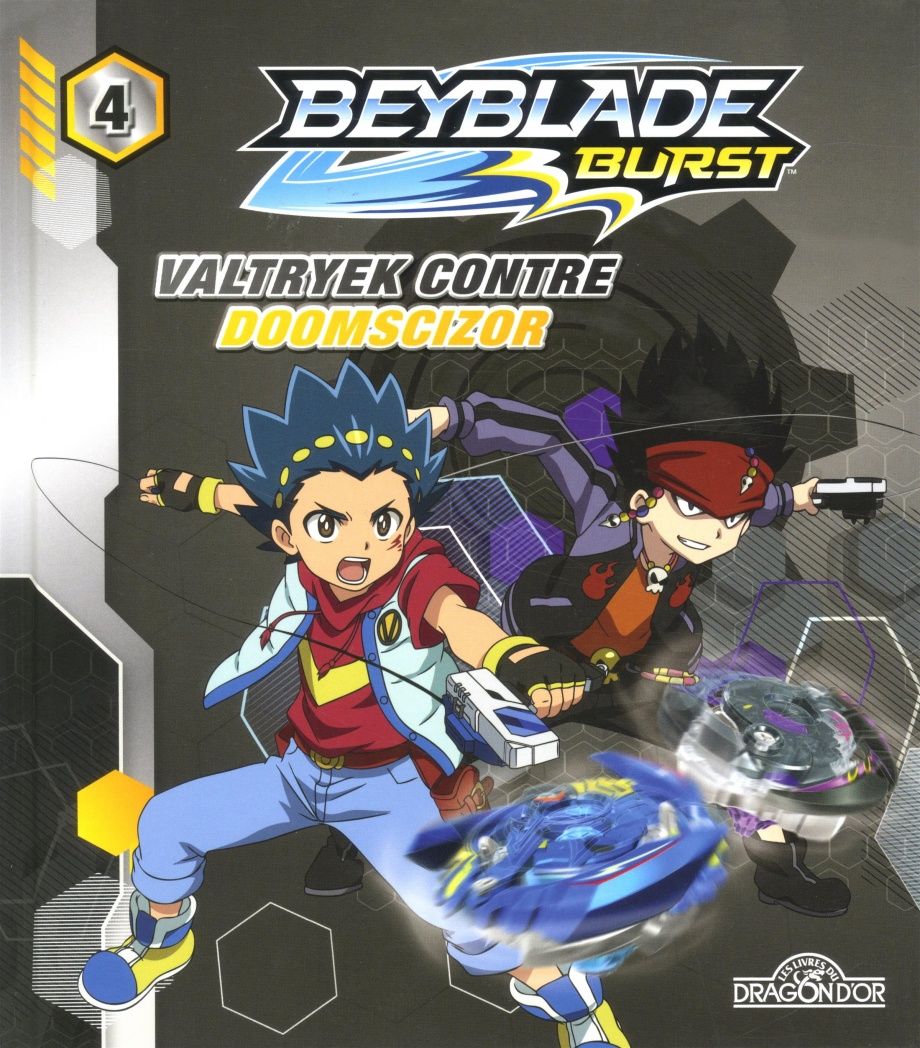 Beyblade Burst T.4, Valtryek Contre Doomscizor. Jeunesse 6