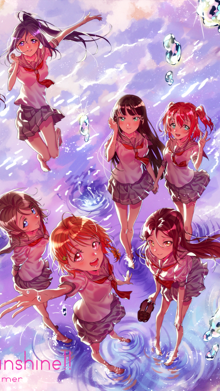 Love Live Wallpaper Aqours