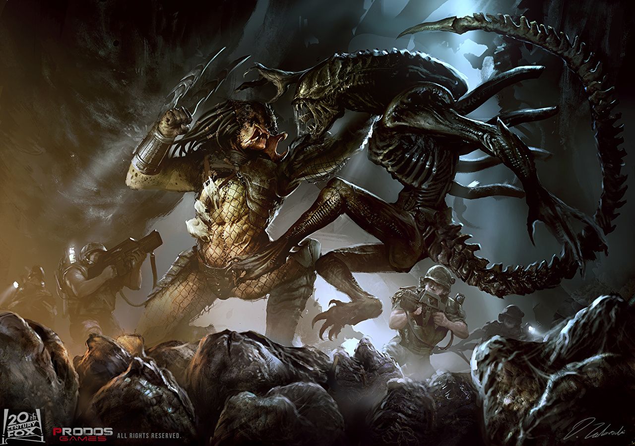 Image Aliens vs. Predator Fantasy Games Battles