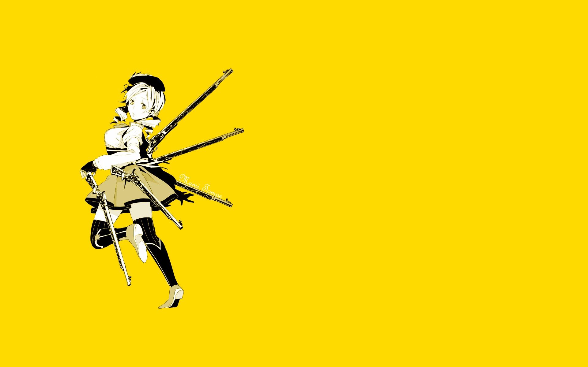 Download wallpaper 1125x2436 yellow flower, cute, original, anime girl,  iphone x, 1125x2436 hd background, 7854