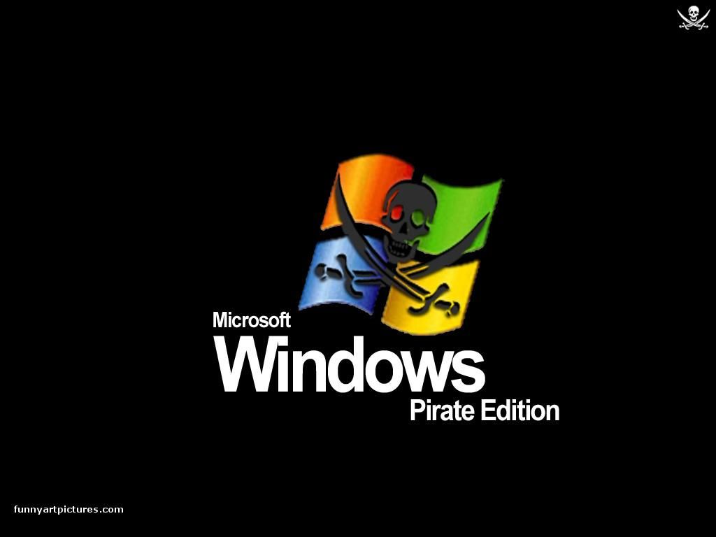 Desktop Wallpaper, Windows Pirate Flag Desktop, Wallpaper