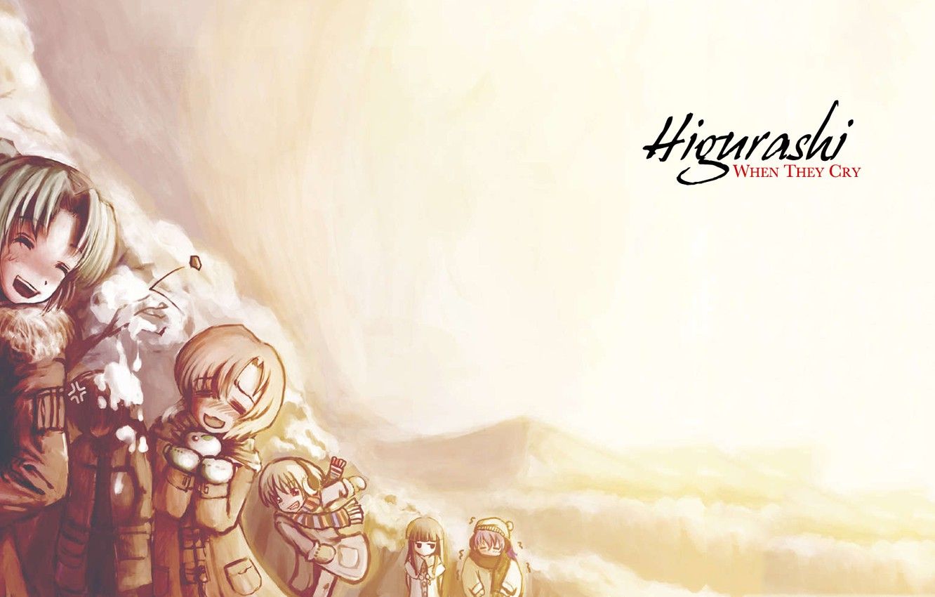 Wallpaper when the cicadas cry, Higurashi, When They Cry image