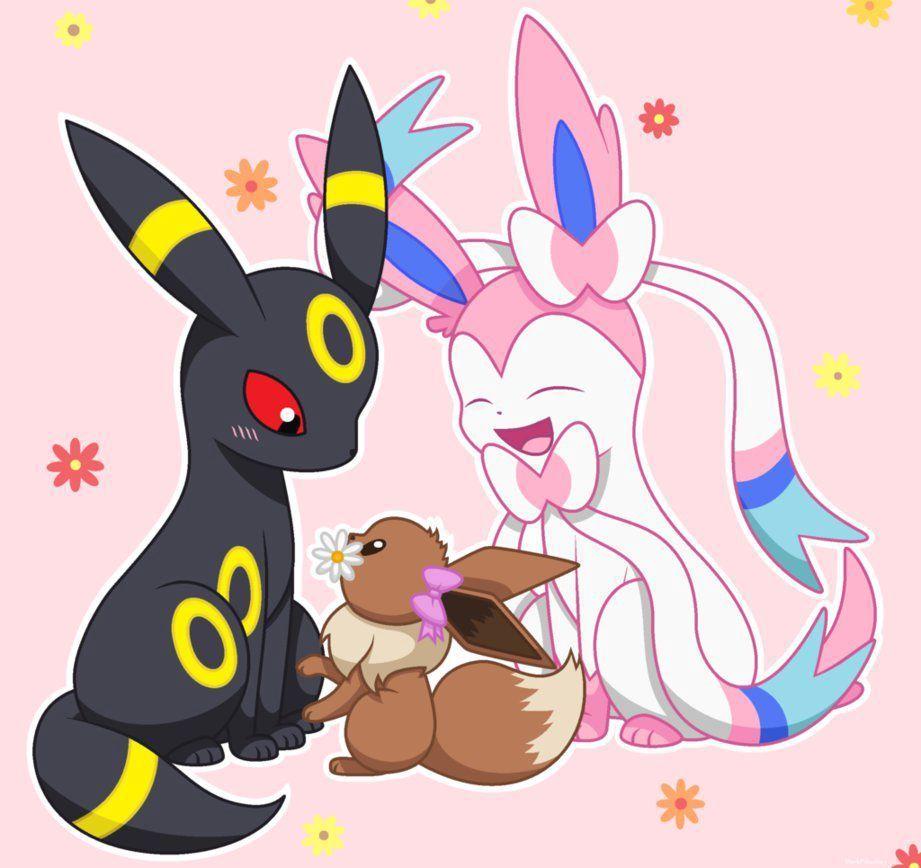 Sylveon and Umbreon Wallpaper Free Sylveon and Umbreon