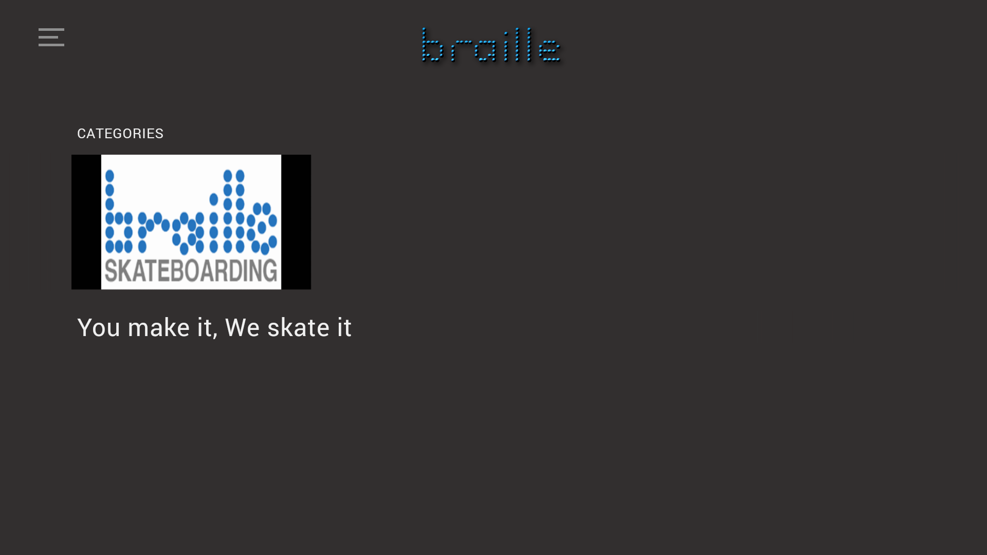 Braille Skateboarding: Appstore for Android