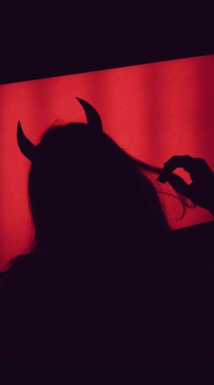 Red Aesthetic Devil Pfp