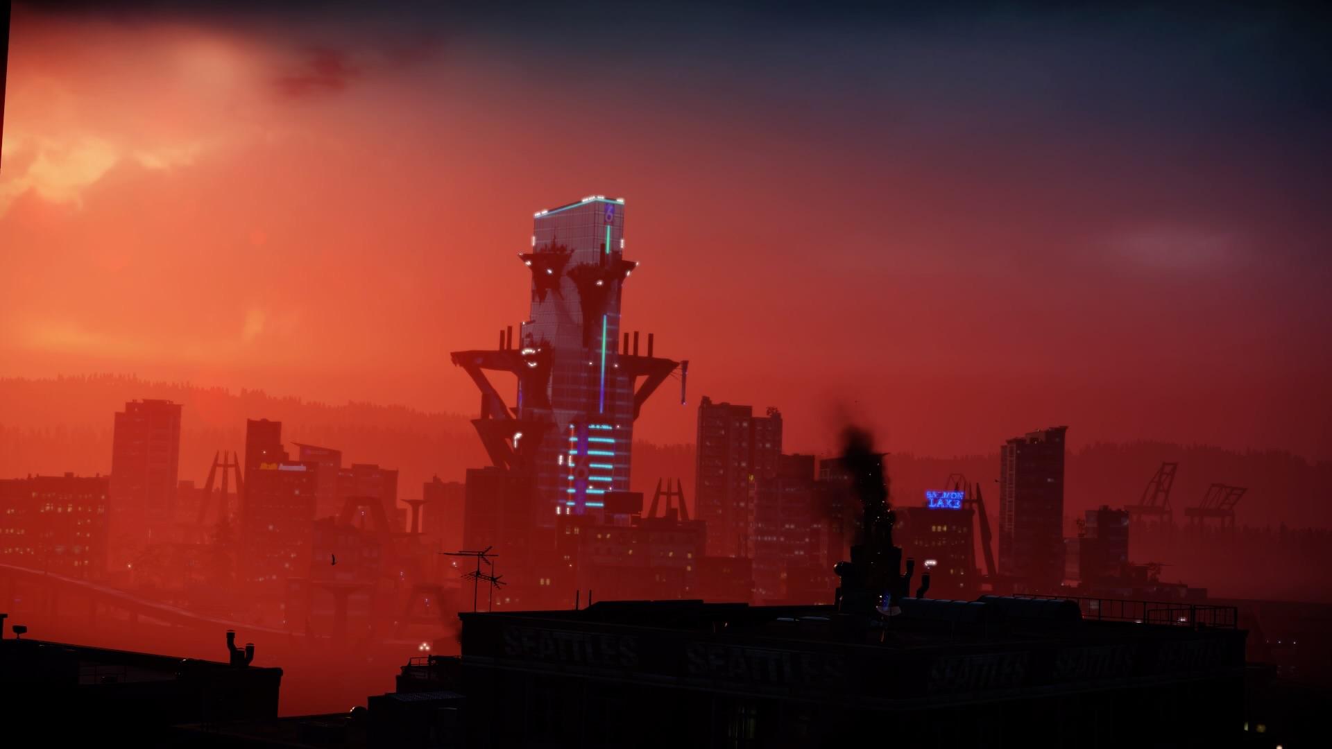 Infamous Second Son] [screenshot] Sunset On the Skyline