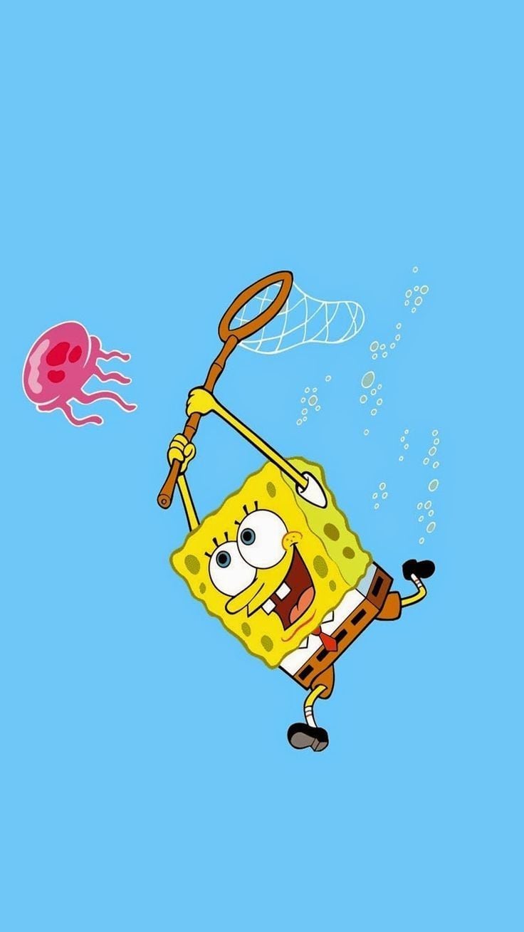SpongeBob iPhone wallpaper. Get free:https://1papeldeparedegratis