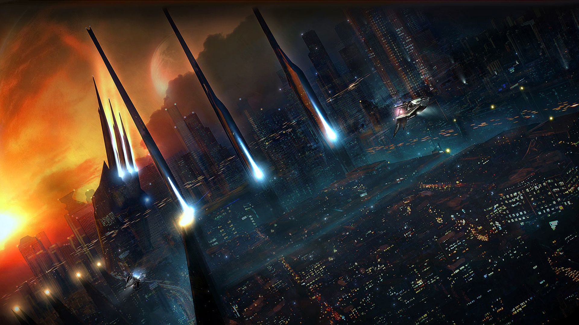 Amazing Wallpaper City image Force, Science Fiction