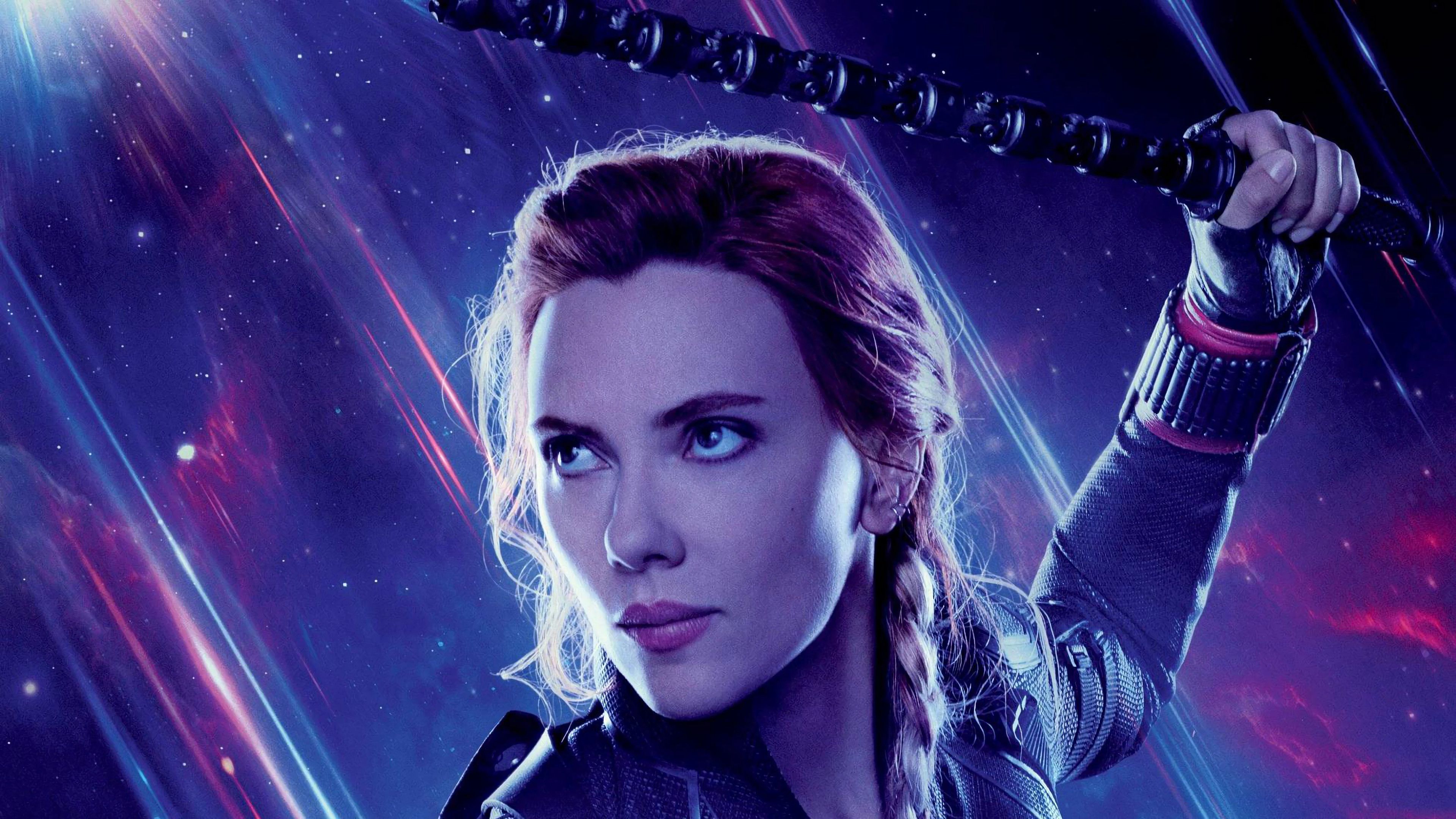 Avengers: Endgame Black Widow Natasha Romanoff 4K Wallpaper