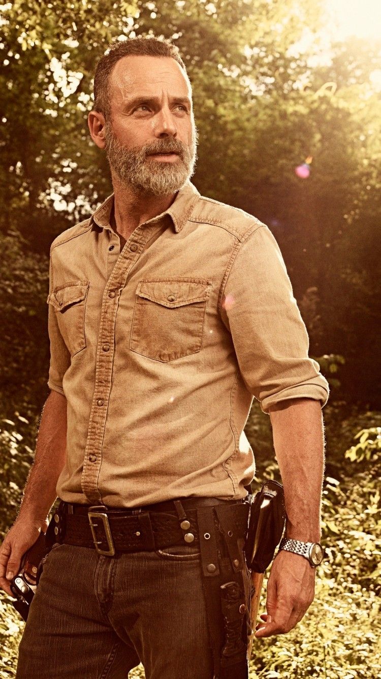 Download 750x1334 The Walking Dead, Rick Grimes, Tv Series