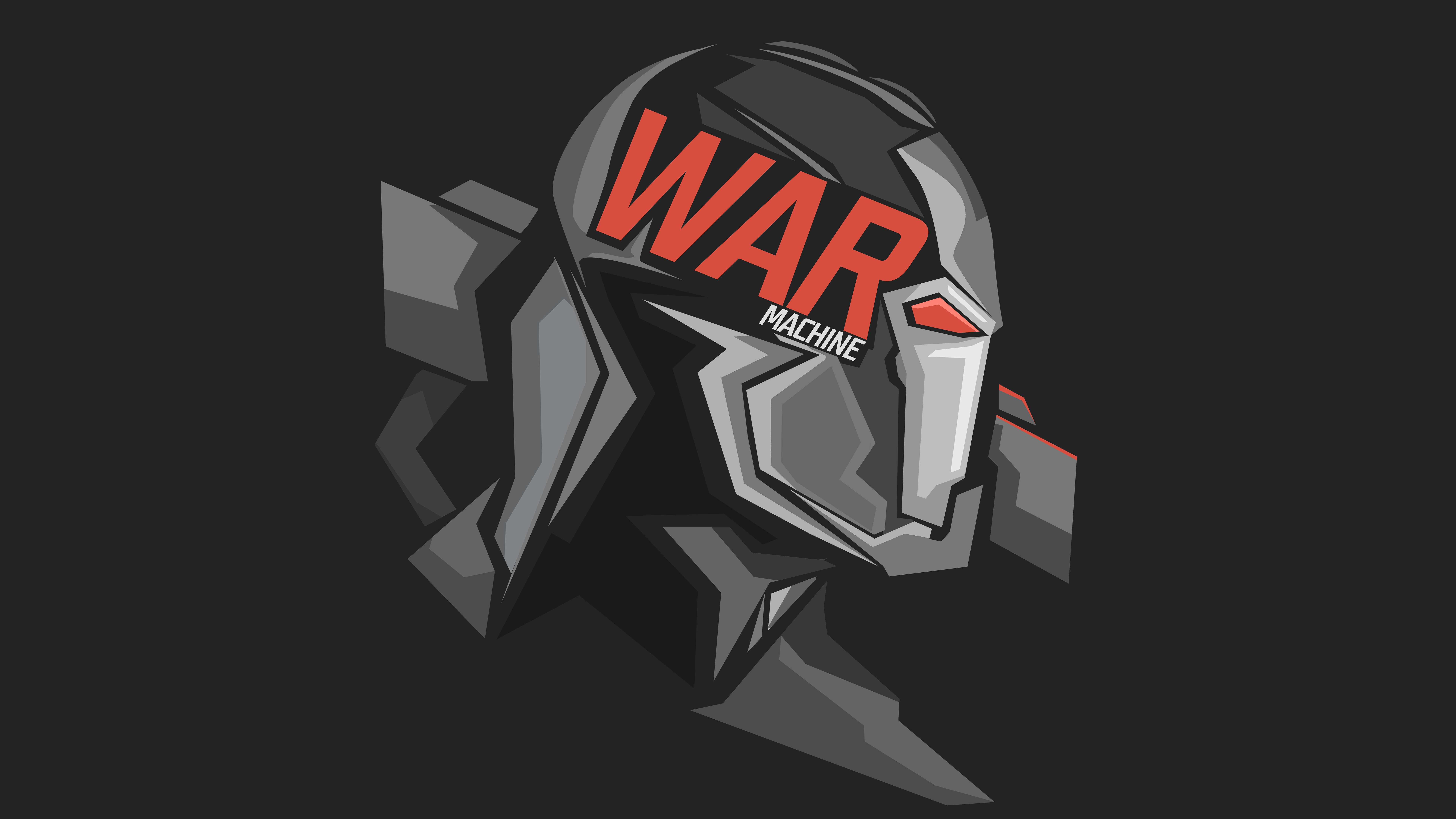 Wallpaper War Machine, Headshot, Marvel Comics, Dark background