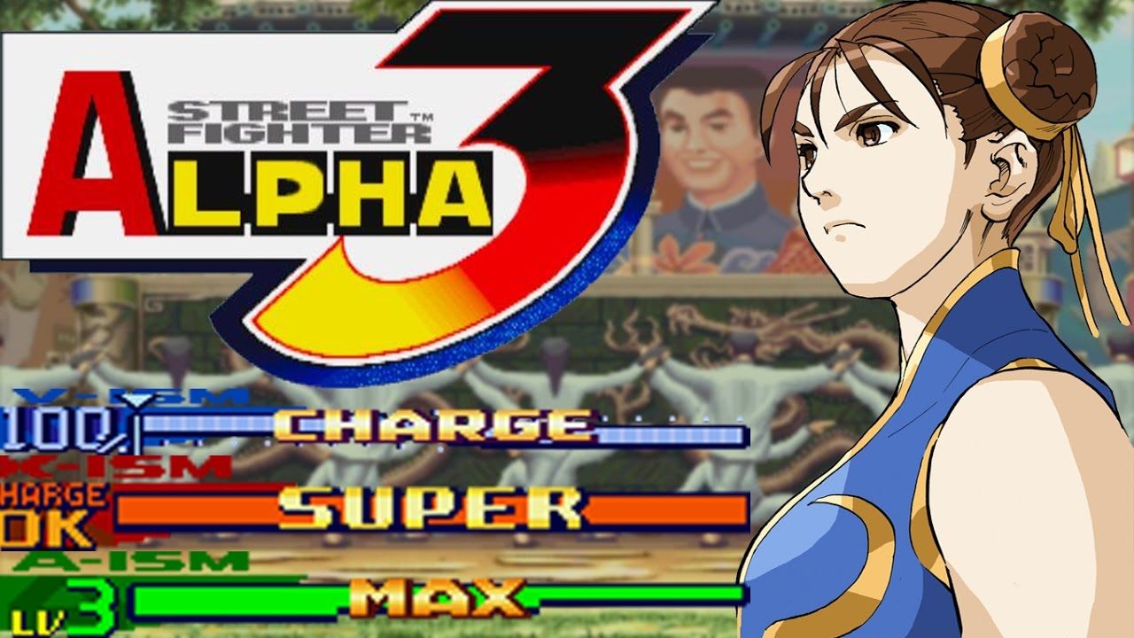 Street Fighter Alpha 3. Chun Li Combos, V, X