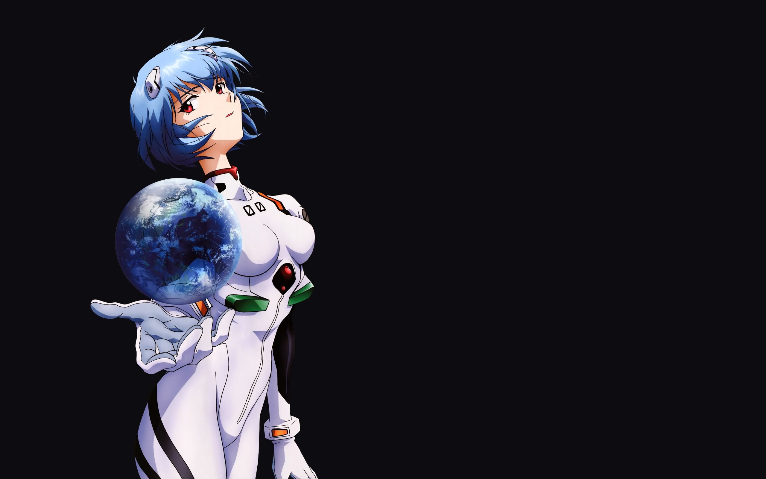 Rei Ayanami from Neon Genesis Evangelion Anime Wallpaper 2k Quad