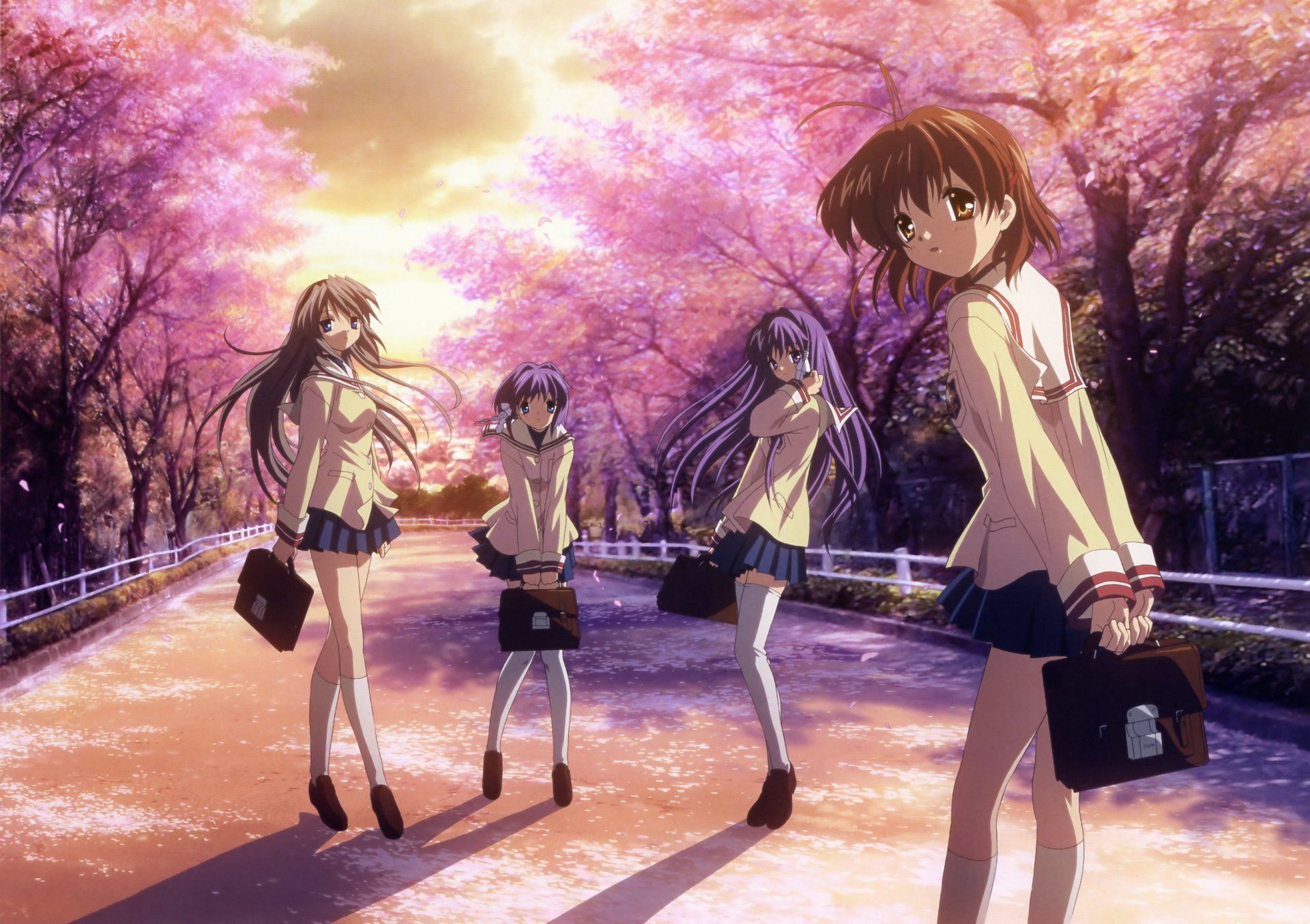 100+] Clannad Backgrounds