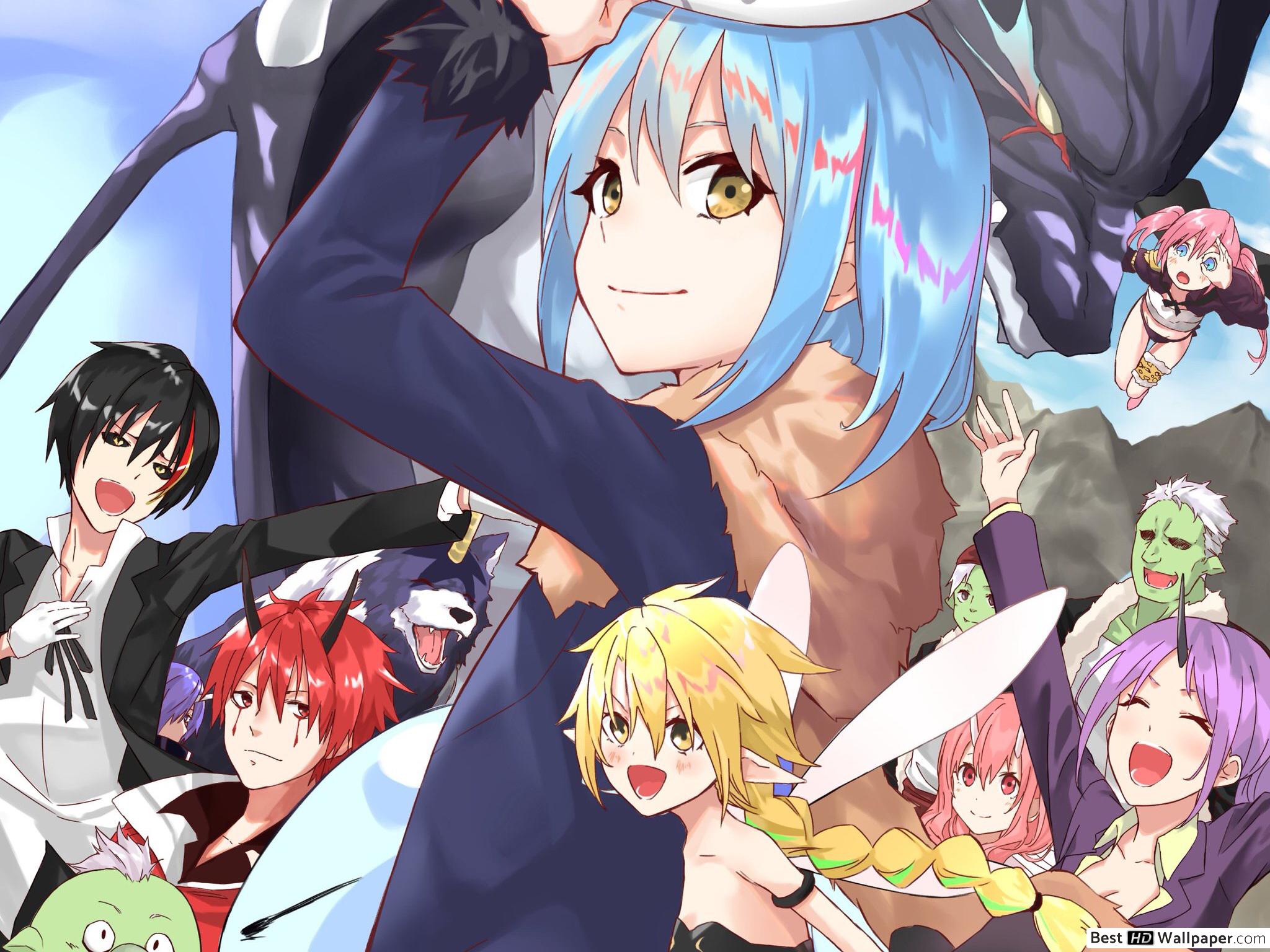 That Time I Got Reincarnated As A Slime Anime HD wallpaper download