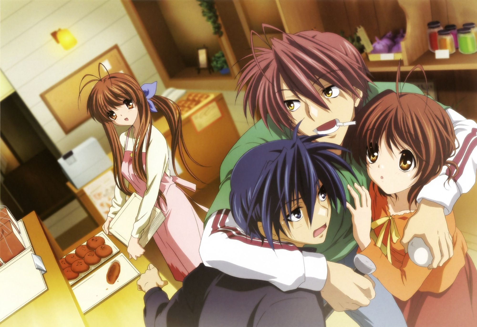 HD clannad characters wallpapers