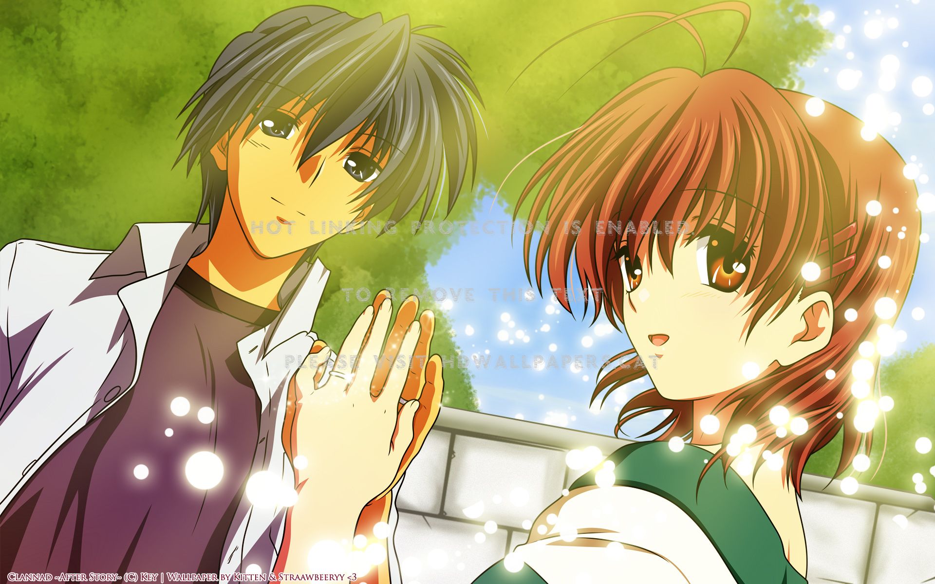 anime couple friends nagisa okazaki clannad