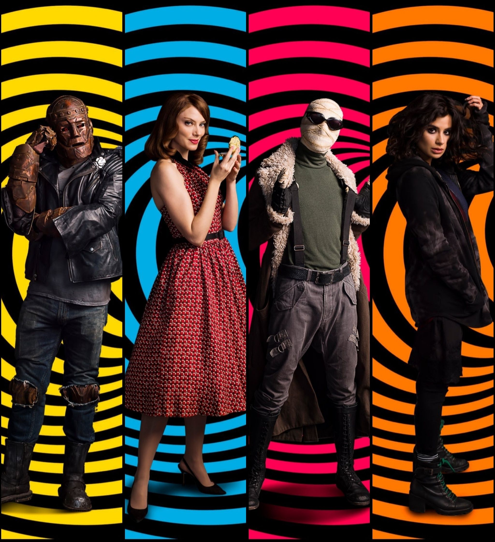 Stitched together the character wallpapers from Doom Patrol.