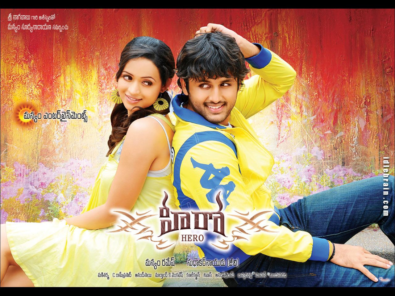 Hero film wallpaper cinema & Bhavana