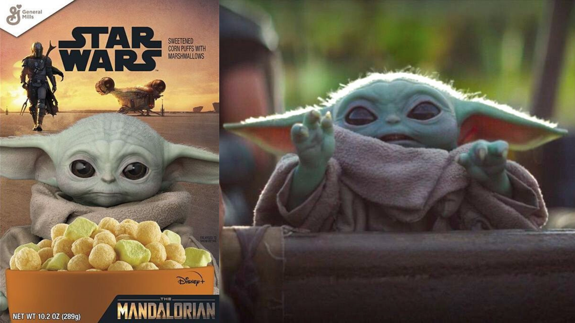 New The Mandalorian Baby Yoda Cereal by General Mills Launching