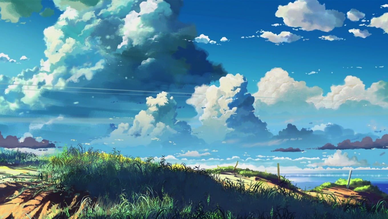 game digital wallpaper #anime Makoto Shinkai P #wallpaper