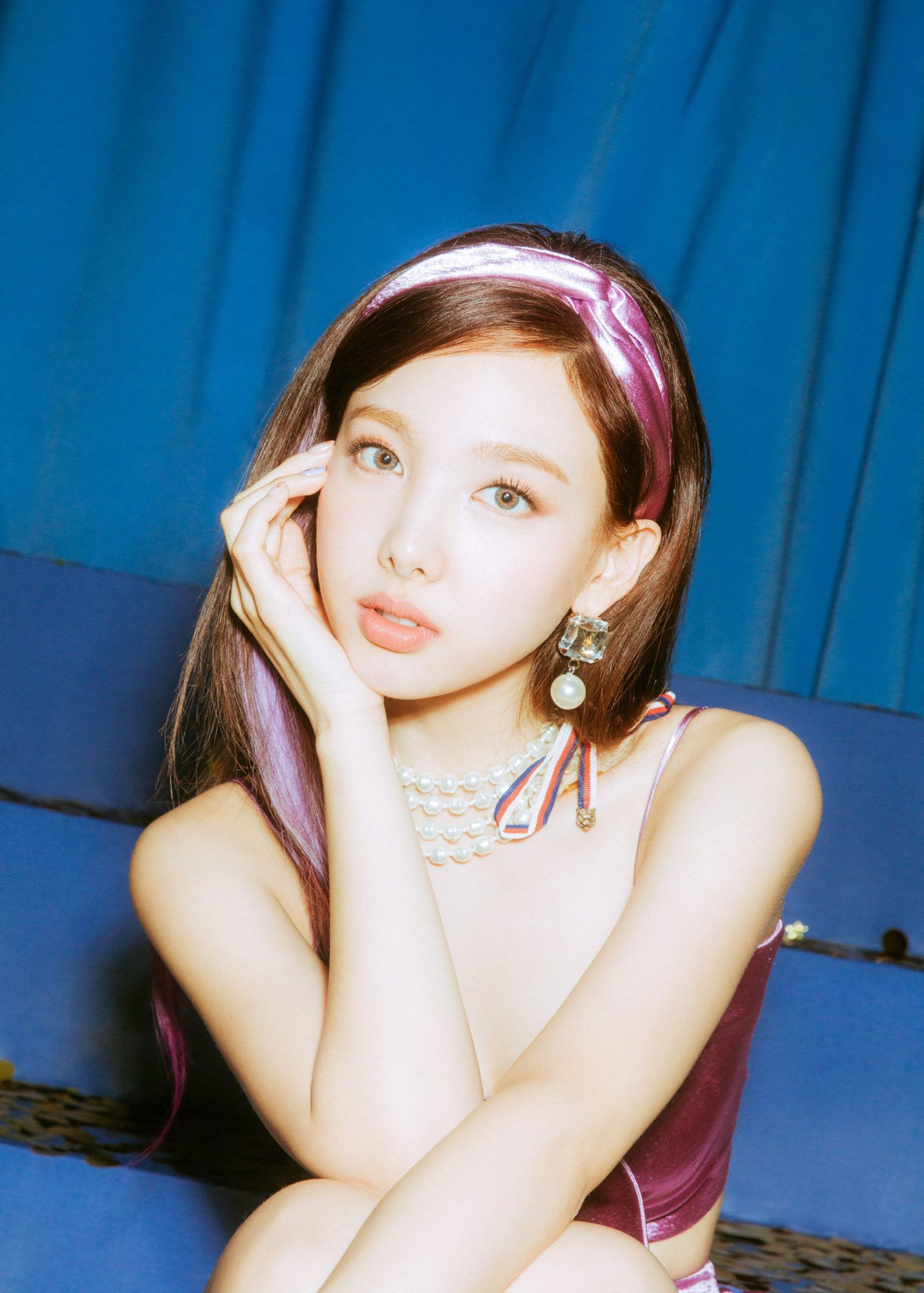 Twice Feel Special Concept Photo 2 (Disco Blue) (HD HR)