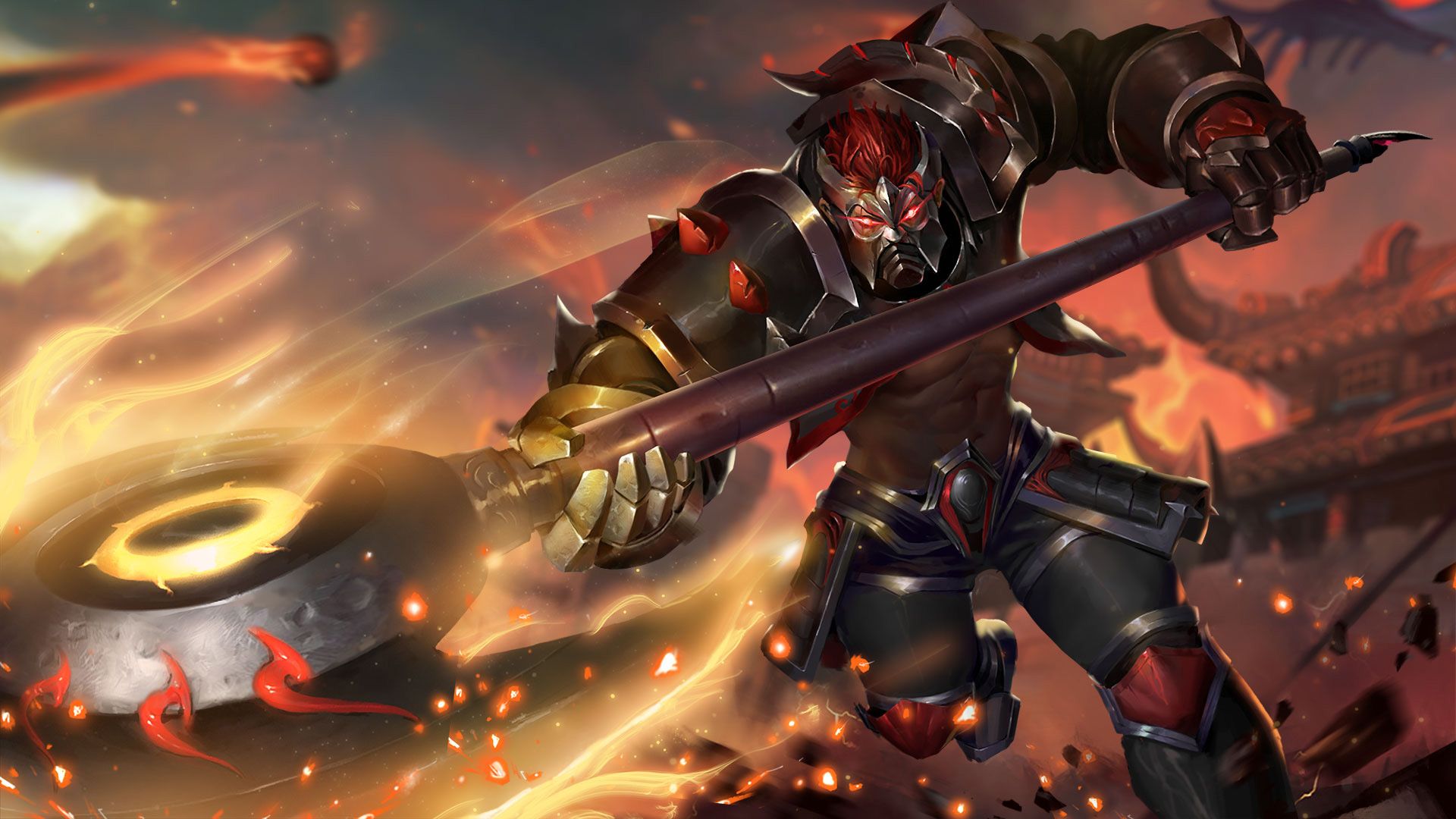 King Of Glory King Rong Yaodian Weiying Xiong HD Wallpaper